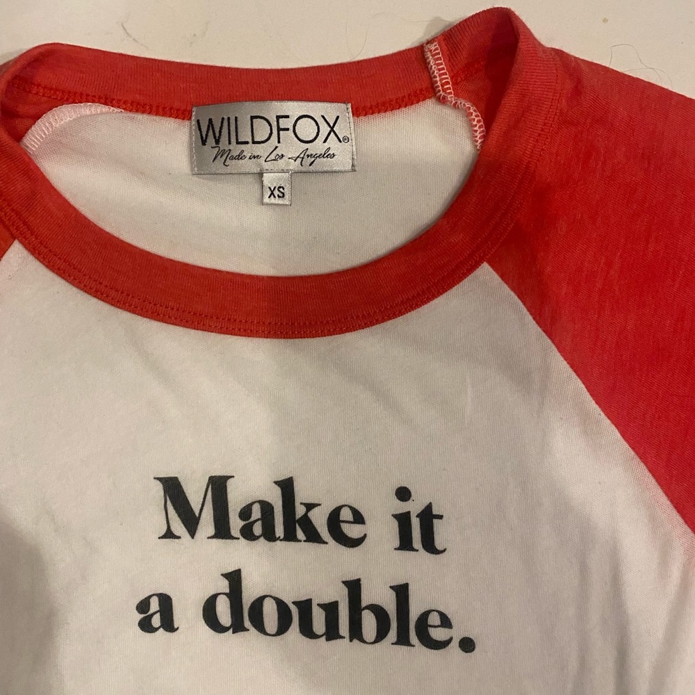 Wildfox Baseball Tee - image 2